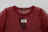 Dolce & Gabbana Maroon Nylon Two Layer Shift Mini Dress